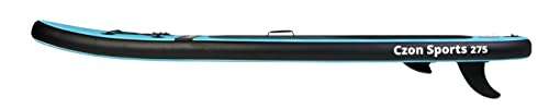 Tabla de Paddle Surf 9ft-275 cm Remo/correa/bomba manual con manómetro/bolsa de transporte/aleta móvil.