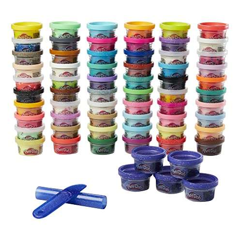Play-Doh Pack de 65 Botes de plastilina surtida Ultimate Color Collection