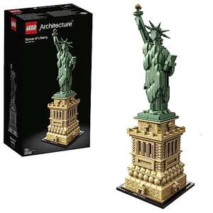 LEGO 21042 Architecture Estatua de la Libertad de Nueva York, Maqueta para Construir para Adultos y Adolescentes