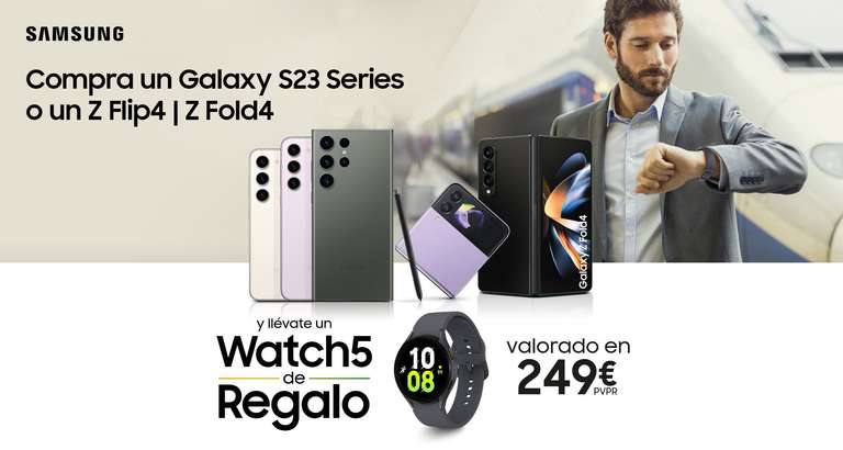 Samsung Galaxy S23 Ultra 5G 8/256 + REGALO Galaxy Watch5 de 40/44 mm + 15% en Cupones ECI