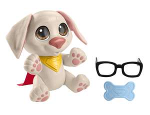 Muñeco peluche de juguete DC Liga de Super Mascotas Bebé Krypto Fisher-Price Mattel