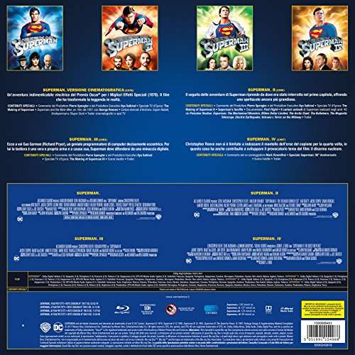 Antología Superman 1978-1987 Blu-Ray