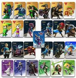 25 Amiibo Cards Zelda Nintendo Switch (mas en descripcion)