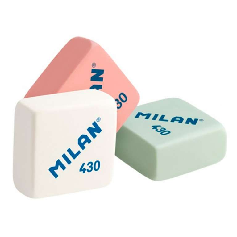 Caja de 30 Gomas de borrar Milan Modelo 430