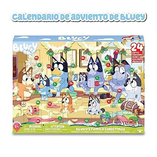 Calendario de adviento de Bluey