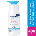 Bepanthol Derma Nutritiva Loción Corporal, Hidratación Inmediata Y Duradera Para La Piel Seca Y Sensible, Uso Diario, 400 ml