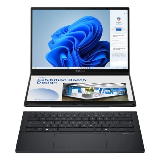 Portátil ASUS Zenbook Duo OLED UX8406CA-QL335W 14" Intel Core Ultra 7 255H 32GB 1TB SSD W11 Home