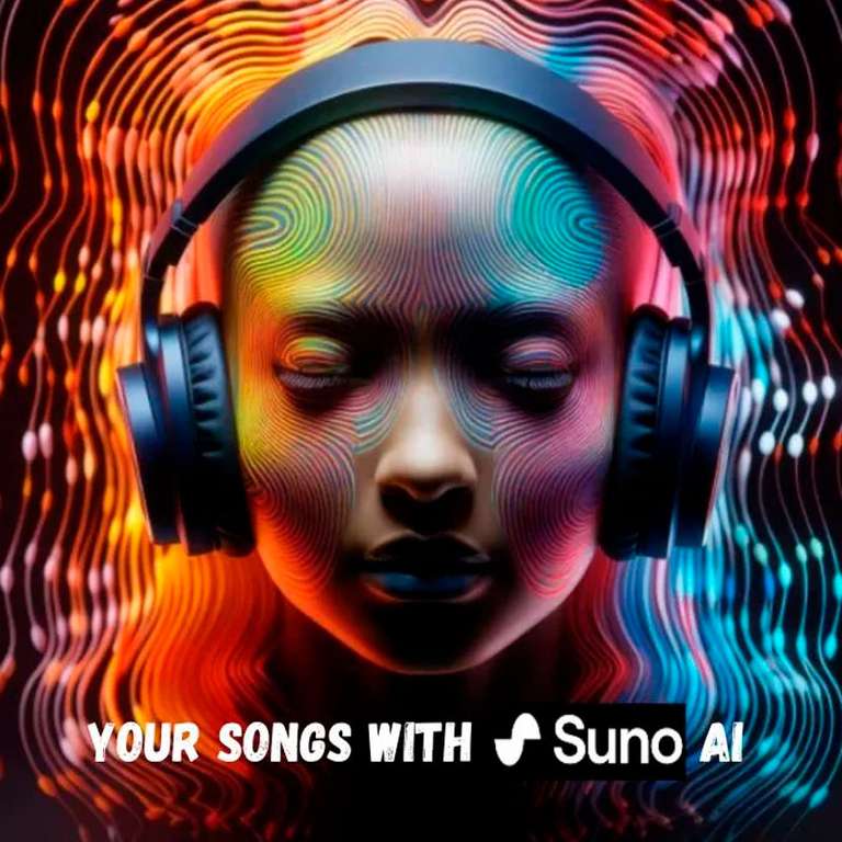 Suno.ai - Crea tus propias canciones (2500 créditos, 1 Mes GRATIS PRO Plan)
