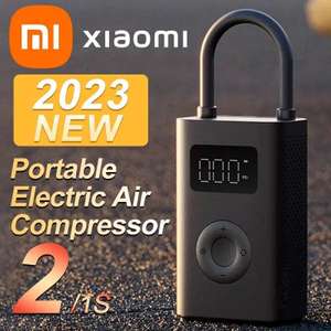 Comprar Xiaomi Mini bomba de aire portátil 2 Mijia, compresor de aire  eléctrico Treasure tipo C, inflador multiherramienta, detección Digital de  presión de neumáticos