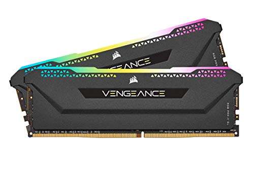 CORSAIR Vengeance RGB Pro SL 32GB (2x16GB) DDR4 3600 (PC4-28800) C18 1.35V Módulos de Memoria de Alto Rendimiento Optimizados para AMD Ryzen