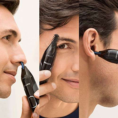 Recortador para nariz, orejas y cejas trimmer Series 3000 de Philips (tmbn Media Markt envío gratis)