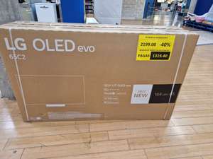 TV OLED EVO 65" LG OLED65C24LA (Outlet Carrefour Atalayas)