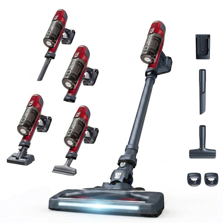 Rowenta XPert 6.60 Aspiradora 3 en 1 multiespacios, batería de alto rendimiento, 2 velocidades con gatillo Boost, diseño ligero y portátil,