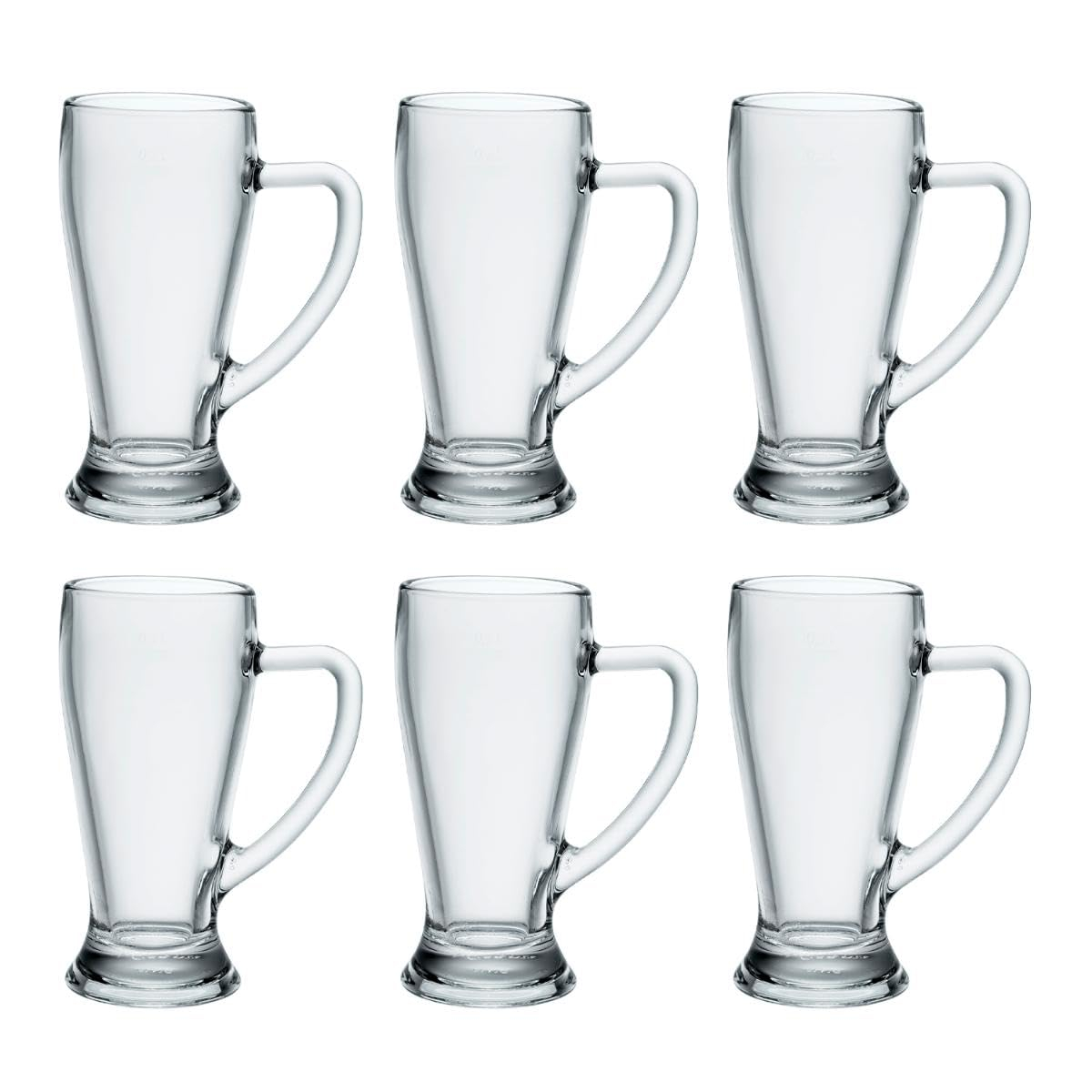 Bormioli Rocco Jarra Cerveza Baviera - 39,2 cl - Pack 6 Unidades
