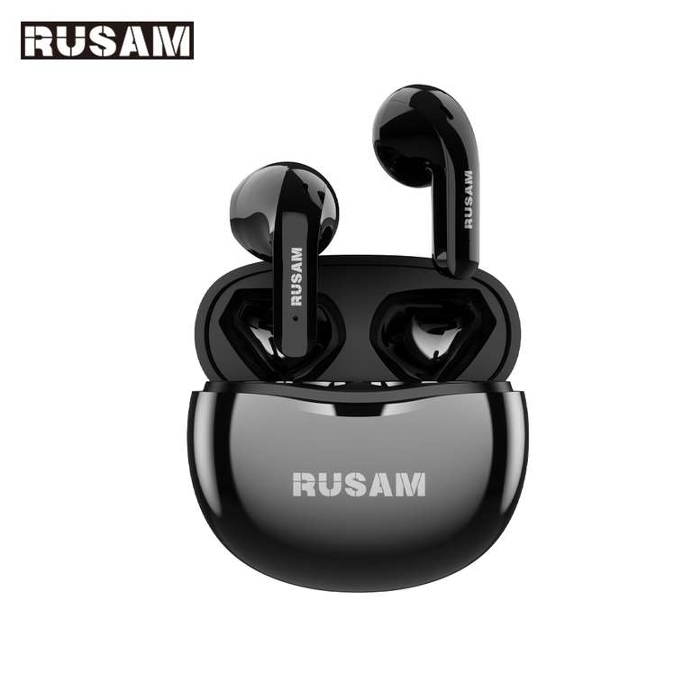 RUSAM-auriculares inalámbricos AR40 TWS con Bluetooth 5,2