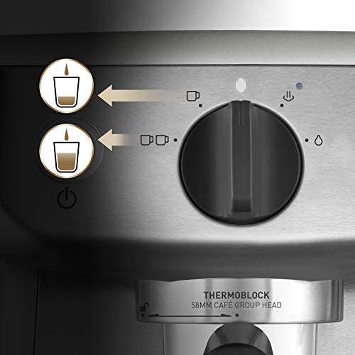 Breville Mini VCF125X - Barista máquina de café expreso, totalmente automática