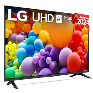 LG 43UT73006LA 43 ",UHD 4K, Serie UT73, Smart TV, WebOS24, Procesador a5, HDR10, Dolby Digital Plus, SmartTV, 3840x2160, Negro [2024]