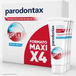 Pack 4 Parodontax Pastas de Dientes, Sabor Menta Fresca, Pack 4x75 ml