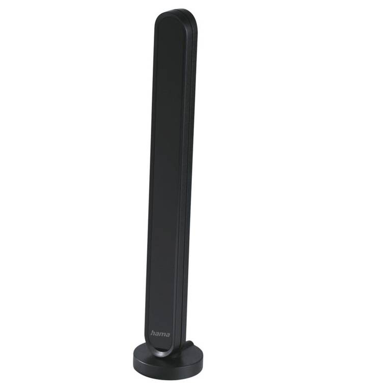 Hama Antena Interior (Antena para Radio Digital (Dab/Dab+) y FM analógica, amplificación de señal Activa hasta 30 dB, Cable de 1,5 m