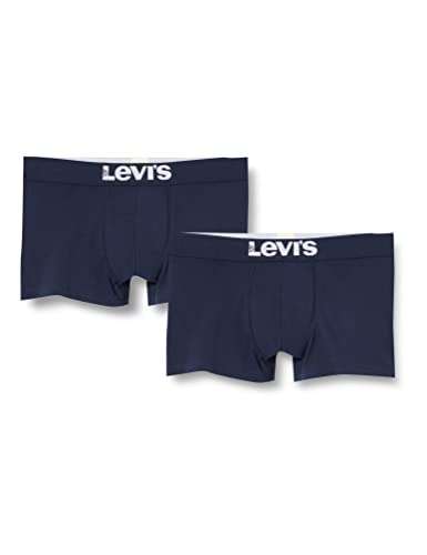 Levi's Levis Men Solid Basic Trunk 2p Bóxer (Pack de 2) para Hombre (S a la XL)