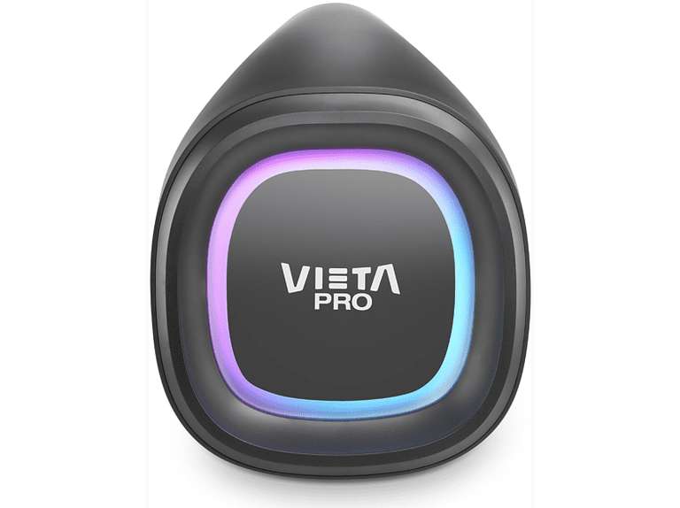 Altavoz de gran potencia - Vieta Pro Thunder, 150 W, Bluetooth 5.0, Batería 10000 mAh, Hasta 24hs, Negro