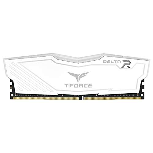 TEAMGROUP Team T-Force Delta RGB DDR4 Gaming Memory, 2 x 16 GB, 3600 MHz