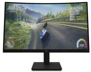 Monitor PC Gaming curvo 68,6 cm (27") HP X27c, 165 Hz, Full HD, AMD FreeSync Premium