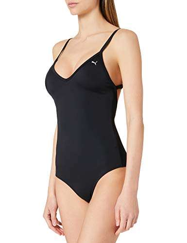 PUMA Swim - Traje de Baño para Mujer con Cuello En V Traje de baño de una Pieza Mujer. Tallas M y XL a ese precio.