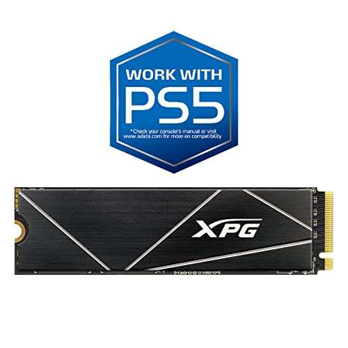 ADATA SSD XPG GAMMIX S70 Blade 512 GB PCIe Gen4x4 (PS5) vel. Lectura 7400Mb/seg