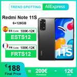 Xiaomi Redmi Note 11S 6GB, 128GB Versión Global (ENVIO DESDE FRANCIA)