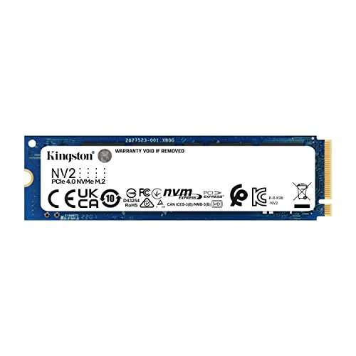 Kingston NV2 2TB NVMe PCIe 4.0 SSD 2000G M.2 2280 - SNV2S/2000G