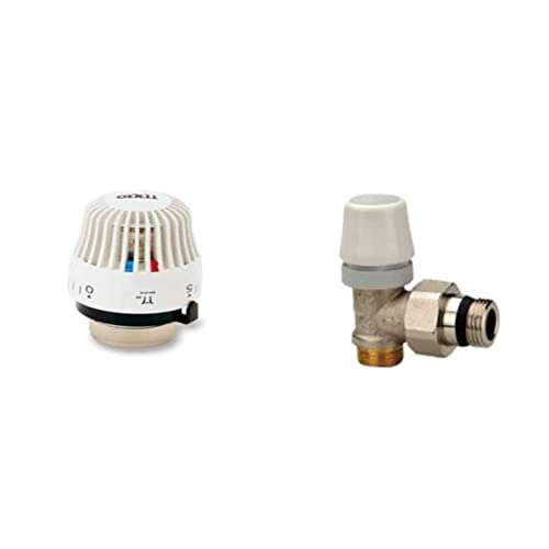 Orkli cabeza termostatica - Cabeza termostato sensor liquido & valvula bit.termost. - Válvula termostatica escuadra vt 1/2"