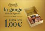 ¡Caja de 6 Rosendos a 1€! La Ganga de El Fornet en todas las tiendas de Barcelona