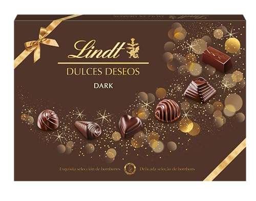 Lindt DULCES DESEOS DARK Caja de bombones surtidos de Chocolate Negro de distintas intensidades