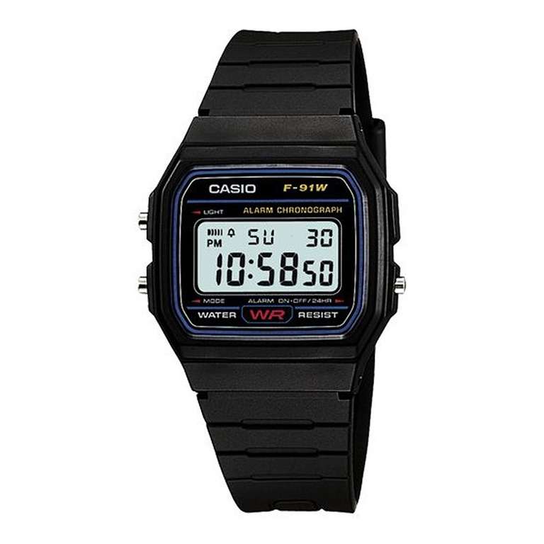 Reloj Digital Casio F-91W-1YER