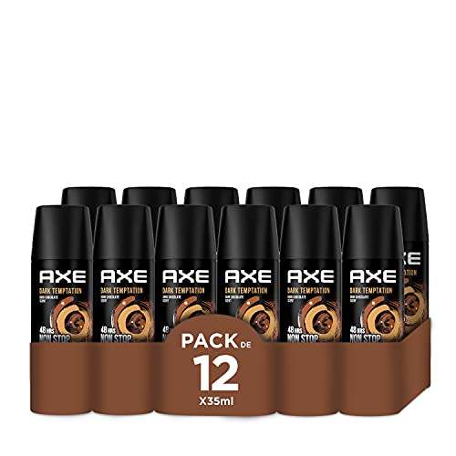 Axe Desodorante Dark Temptation 35ml - Pack de 12 (compra recurrente 11,40€)
