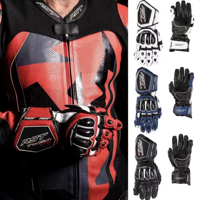 Imagen de Guantes de moto racing RST Tractec