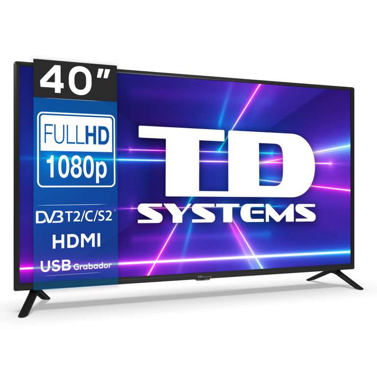 Televisor 40" Led Full HD Dolby Digital