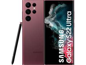 SAMSUNG Galaxy S22 Ultra 5G (6.8'' - 12 GB - 256 GB - Burgundy)
