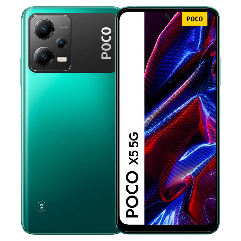 Pocophone X5 Verde, 256GB, 8GB RAM, AMOLED DotDisplay 6.67" FHD+, Snapdragon 695, 5000mAh, Android