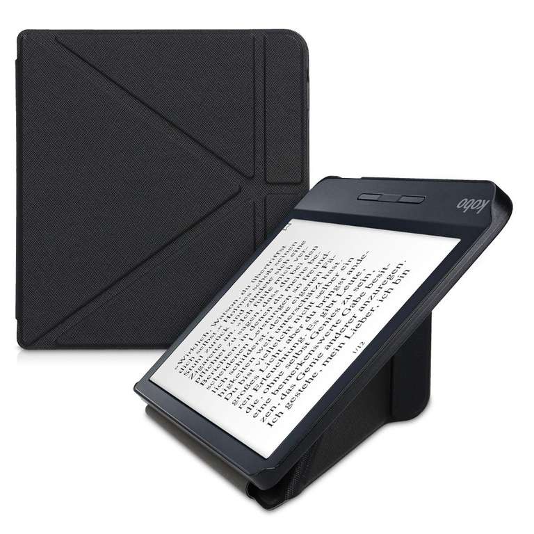 Kobo Funda Sleepcover Roja con Stand para Kobo Libra 2