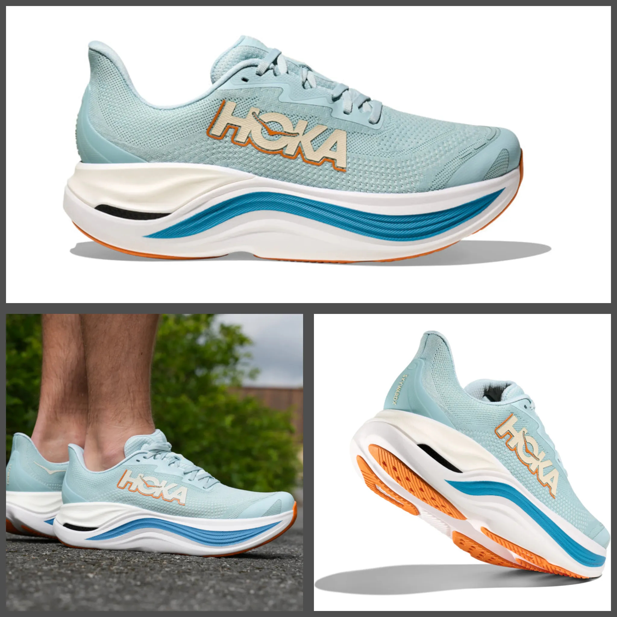 Hoka SKYWARD X - Zapatillas running asfalto con placa de carbono. Tallas 41 a 50