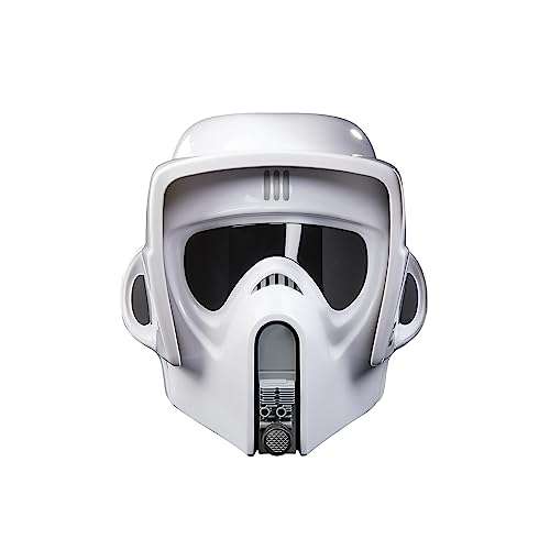 Hasbro Star Wars The Black Series - Casco electrónico premium de soldado explorador Retorno del Jedi