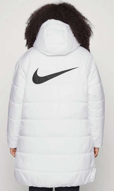 Nike Sportswear CLASSIC PARKA PLUS - Abrigo invierno grandes en blanco o rosa) + » Chollometro