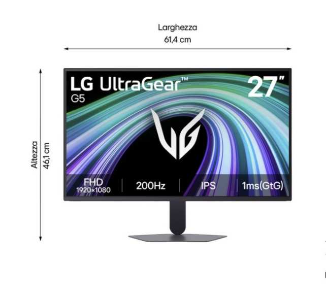 Imagen de Monitor LG 27G523B-B 27" Full