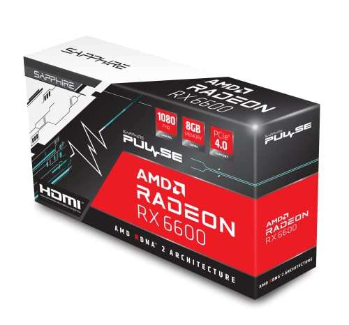 Sapphire Pulse AMD Radeon RX 6600 Gaming 8GB