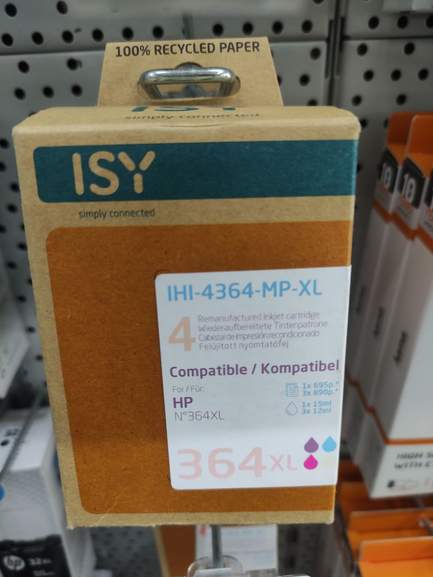 LIQUIDACIÓN Cartuchos HP 364-XL 903-XL compatibles ISY (Mediamarkt Almería)  » Chollometro