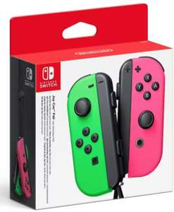 Nintendo Switch Joy-con Originales Verde Neón y Rosa Neón
