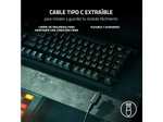 Teclado gaming - Razer Huntsman V2 Tenkeyless (Red Switch), USB-C, Retroiluminación Chroma RGB, Negro - También en Amazon