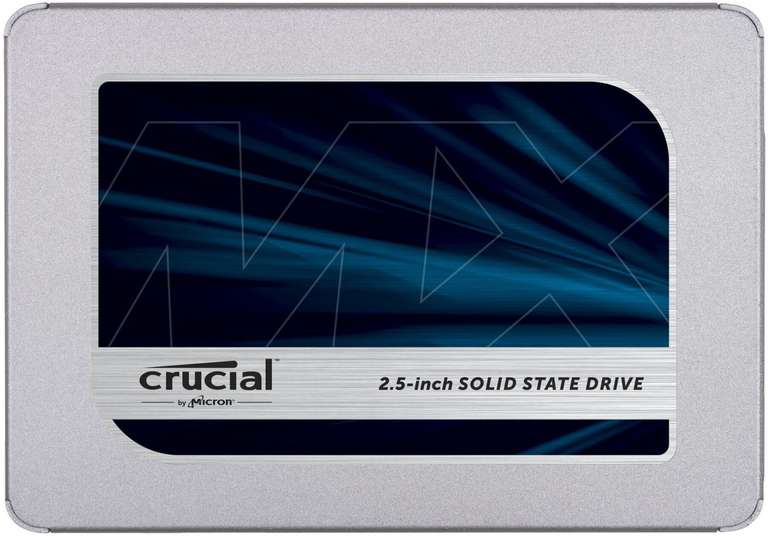 Crucial MX500 2 TB disco SATA SSD 2.5" ( 1 TB por 62€) también en Amazon